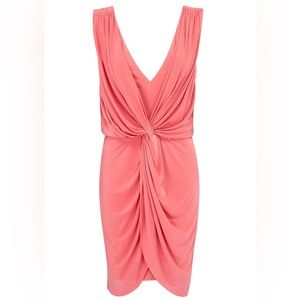 Misa Los Angeles Leza Dress Coral